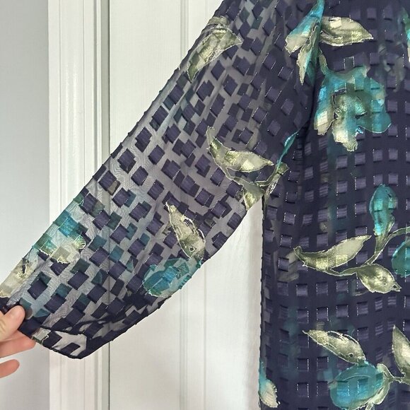 Size 16 Patra Lovely Cocktail Party Wedding Attire Dress Multicolor Cardigan - Picture 4 of 8